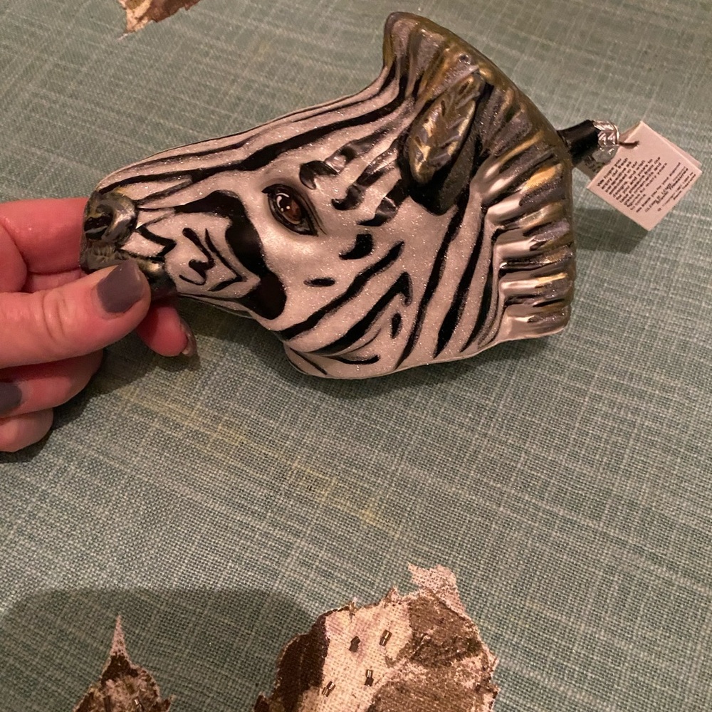 Slavic Treasures Zebra ornament
